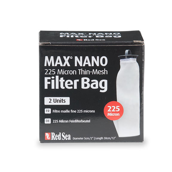 Red Sea Max Nano 225 Micron Thin-Mesh Filter Bag, 2 Pack
