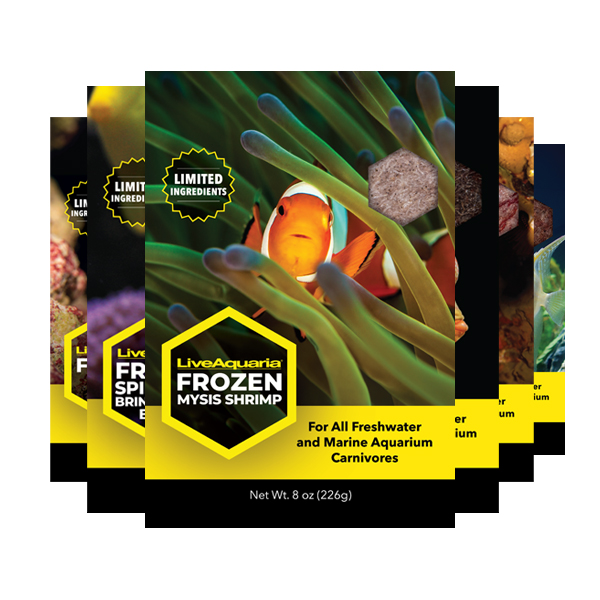 LiveAquaria® Marine Variety Pack Frozen Fish Food LiveAquaria® Marine Variety Pack Frozen Fish Food