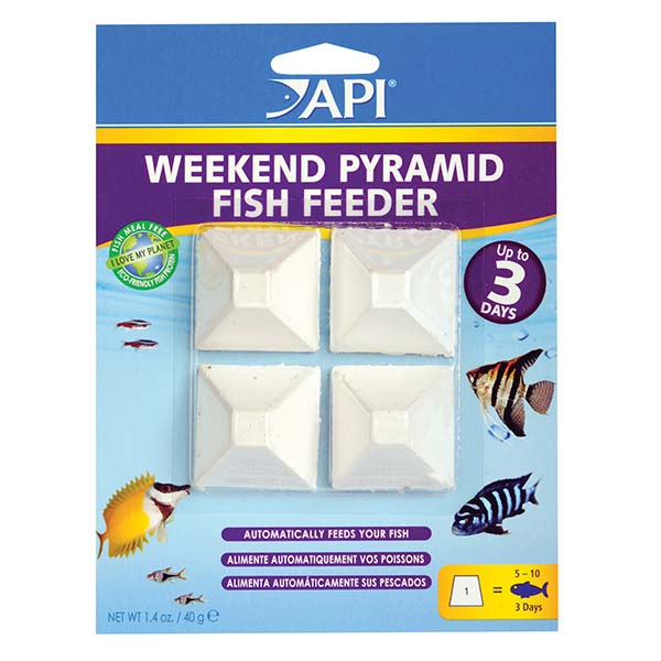 API Weekend Pyramid Fish Feeder & Vacation Pyramid Fish Feeder