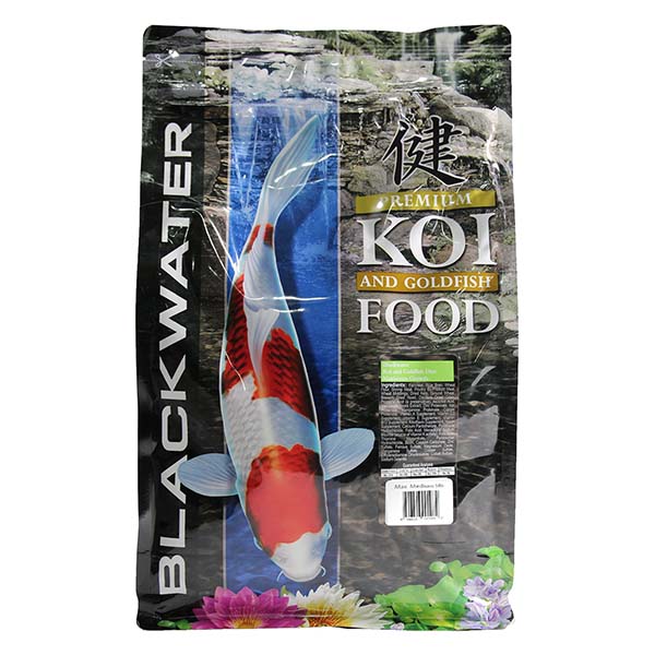 Blackwater Max Growth Koi & Goldfish Food, Medium Pellets 