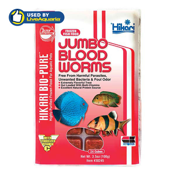 Hikari® Bio-Pure® Frozen Jumbo Blood Worms
