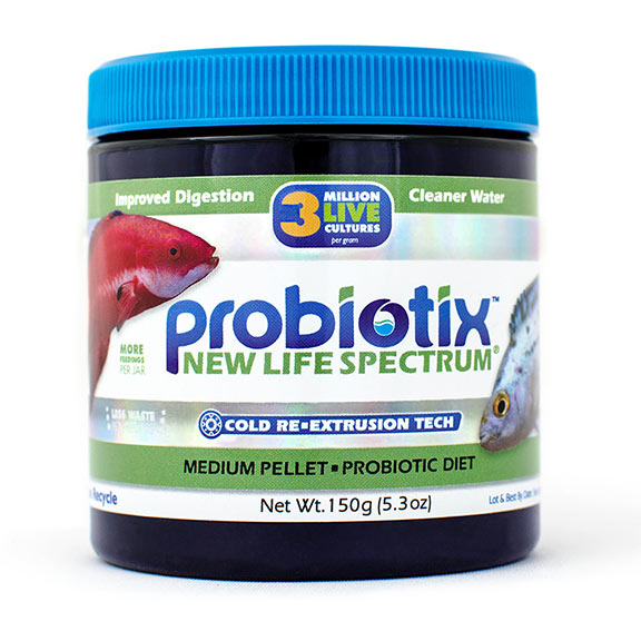 New Life Spectrum Probiotix Fish Food Medium Pellet